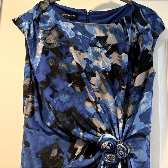 JNY Blue Chromatic Dress - Picture 3 of 4